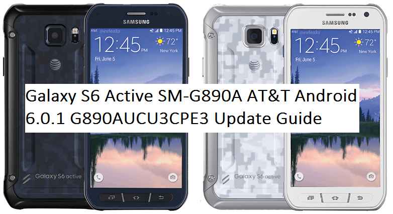 6 0 1 Galaxy S6 Active Sm G890a At T G890aucu4cpf1