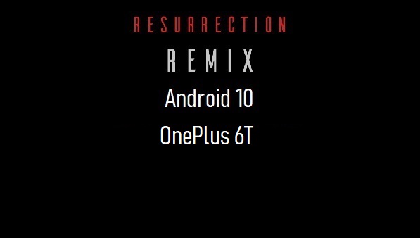rr rom android 10 OnePlus 6t